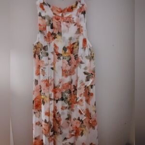 Grace +Emma Floral Maxi Dress in Pink Floral